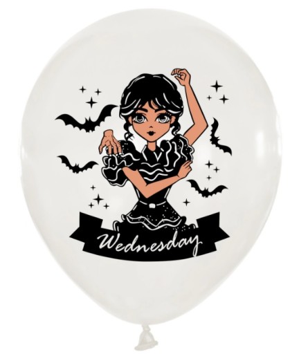 SÚPRAVA BALÓNOV 12 STREDEČNÝCH ADAMOV NA HALLOWEENSKÝ NARODENINOVÝ PLES