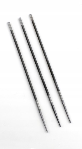 Okrúhle pilníky na ostrenie reťazí 4,0 mm, 3 ks