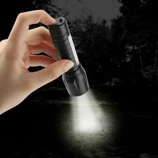 MINI CREE COB USB TAKTICKÉ VRECKOVÉ SVETLO