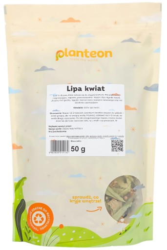 Lipový čaj z lipových kvetov 50 g Bylinný aromatický čaj z lipových kvetov
