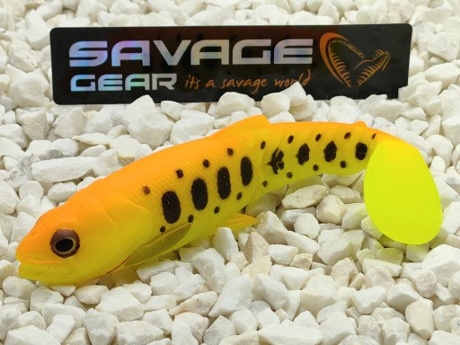 Guma Savage Gear Craft Cannibal 8,5 cm Golden Ambulance zubáč a šťuka