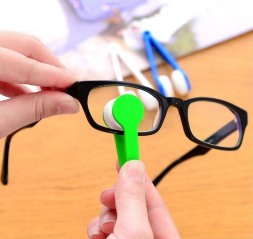 CLEANER KEYRING Tkanina na okuliare z mikrovlákna