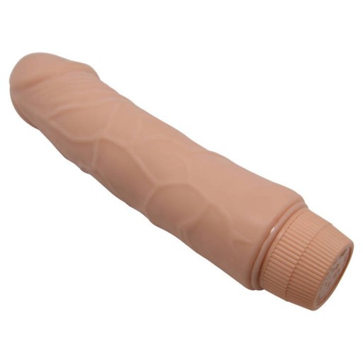 VLNY POTEŠENIA PRÍRODNÝ GÉLOVÝ VIBRÁTOR 19cm