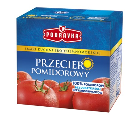 Podravka Paradajkový pretlak so stredomorskými bylinkami 500G