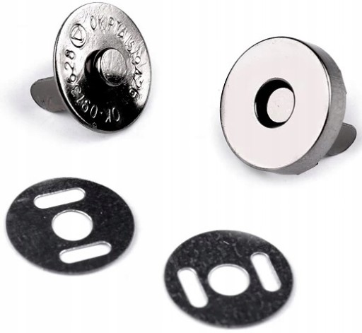 Magnetická spona Sada magnetov Nikel 14mm - 10 ks