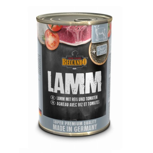 Belcando Mokré krmivo jahňacie, ryža, paradajky 400g