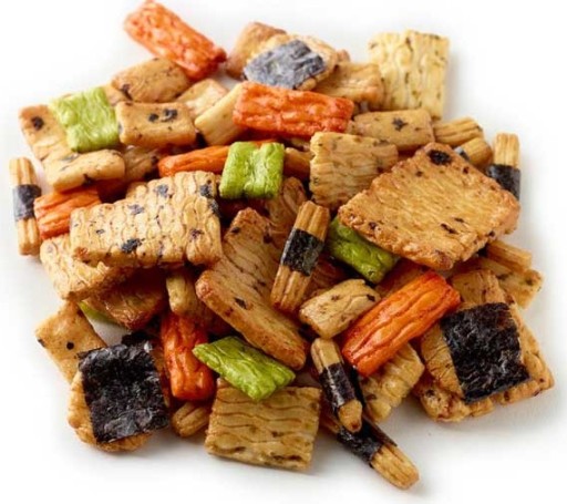 Ryžové krekry zmes ázijských morských rias 100g