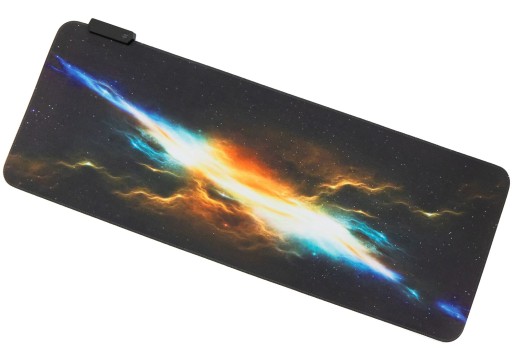 XXL podložka pod myš s LED podsvietením 80x30 cm