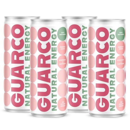 GUARCO ENERGETICKÝ NÁPOJ ENERGETICKÝ NÁPOJ JABLKO VIŠŇOVÉ POTRAVINY OD ANN 4x 250ml