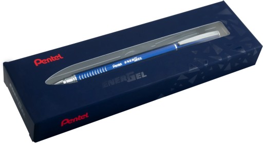 PENTEL EnerGel BLN455 modré kovové gélové pero