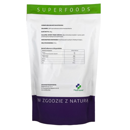 BIO zelený čaj MATCHA - prášok 100 g