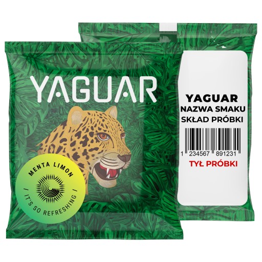 Yerba Mate Yaguar Menta Limon Mint vzorka 50g