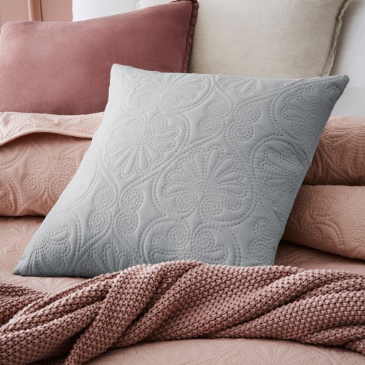 Dekoratívna obliečka na vankúš jasiek 45x45 Light Grey Leila
