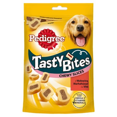 PEDIGREE CHUTNÉ MINIS DOPLNKOVÉ JEDLO HOVÄDZIE/HYDINA 155G