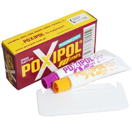 Lepidlo POXIPOL 16g, priehľadné