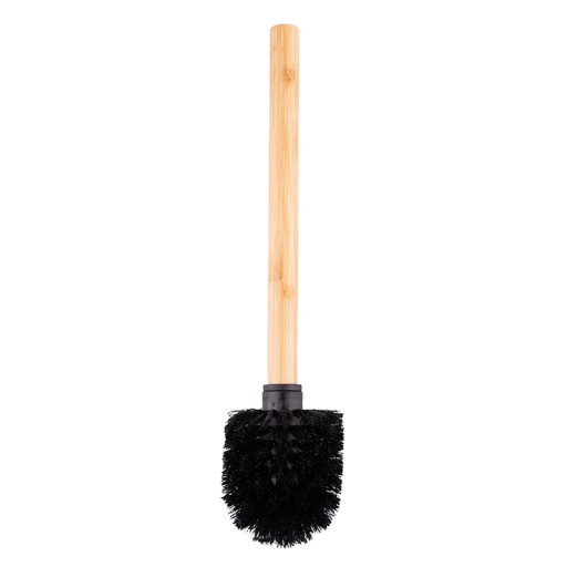 ČIERNA BAMBUSOVÁ TOALETNÁ KEFA NA WC