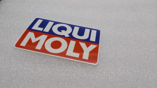 NÁLEPKA S LOGOM LIQUI MOLY 8,3 x 5,5 cm
