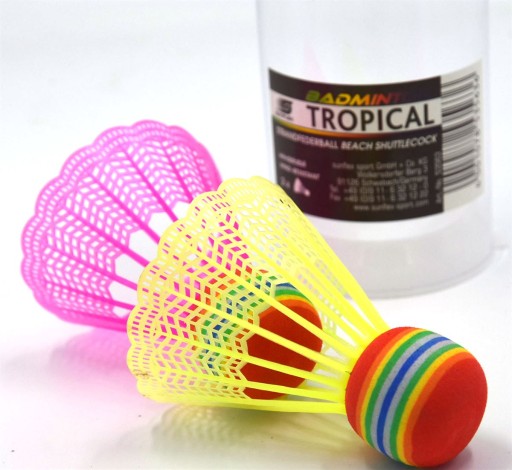 SUNFLEX Tropické plážové badmintonové raketoplány (2 ks)