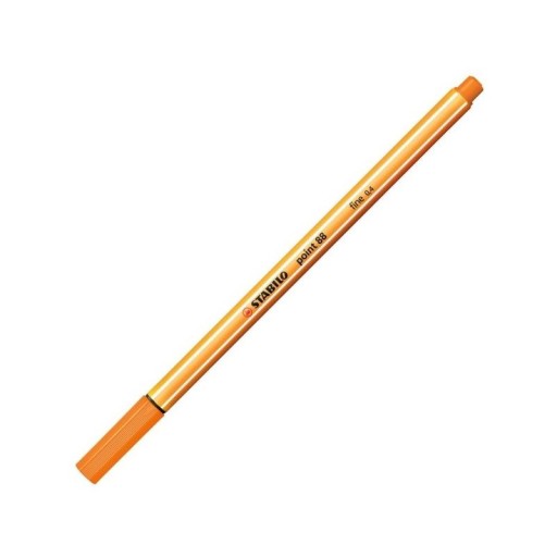 Oranžová jemná linka STABILO point 88/54