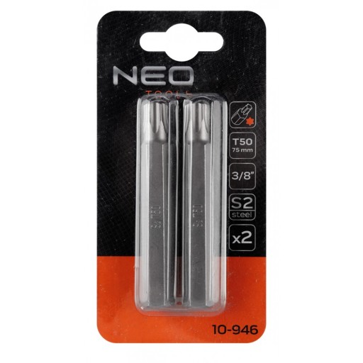 Bit TORX T50 x 75 mm, S2 x 2 ks.