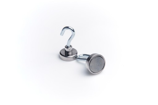 Magnetický držiak 20 objímka s háčikom M4 1 ks