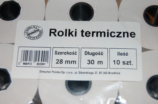 EMERSON termorola 28 mm x 30 m 10 kusov
