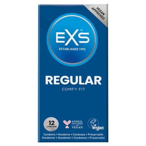 EXS Regular klasické kondómy, 12 ks