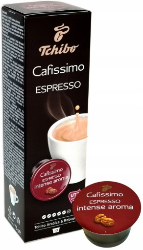TCHIBO CAFISSIMO ESPRESSO INTENZÍVNA AROMA 10 KAPSULÍ
