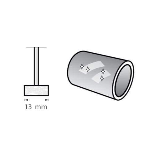 Leštiaci kotúč DREMEL 414 plsť 13,0mm bal. 6 ks + stopka dremel 401