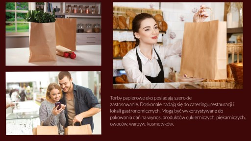 EKO papierové darčekové tašky sivé veľké 30x17x42 cm SILNÉ 10 ks