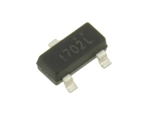 N MOSFET tranzistor 60V/0,115A SOT-23 - 10 ks