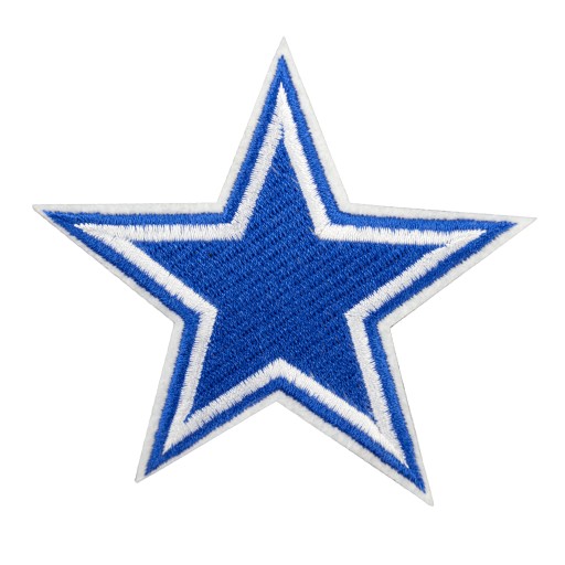 Nažehľovacia termo náplasť Blue Star Star