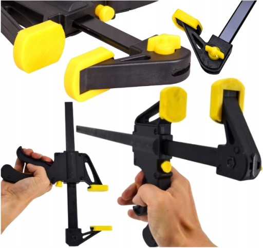 TEPLOVÁ SVORKA AUTOMATICKÁ JEDNORUČNÁ SVORKA ROZTAŽOVAČA 150x60mm
