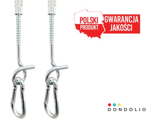 HAK stropná súprava na hojdačku, 2 ks