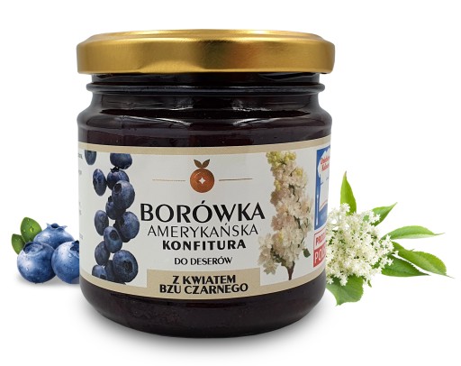 ČUČORNÍKOVÝ DŽEM S BEZOVÝM KVETOM NATURA