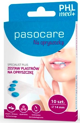 Herpes náplasti PASOCARE x10