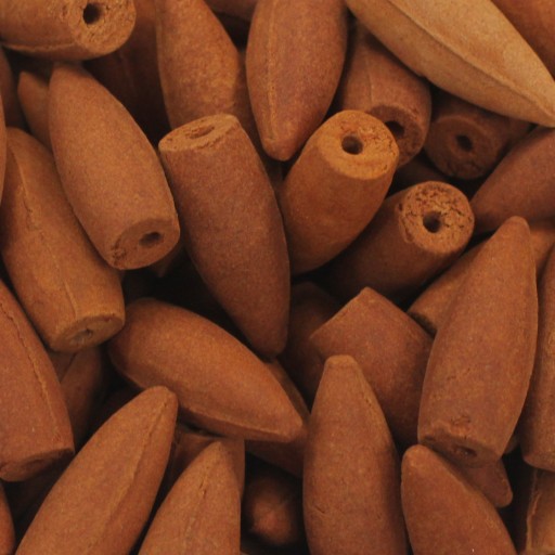 BACKFLOW SANDALWOOD kónické vonné tyčinky, 4 kusy