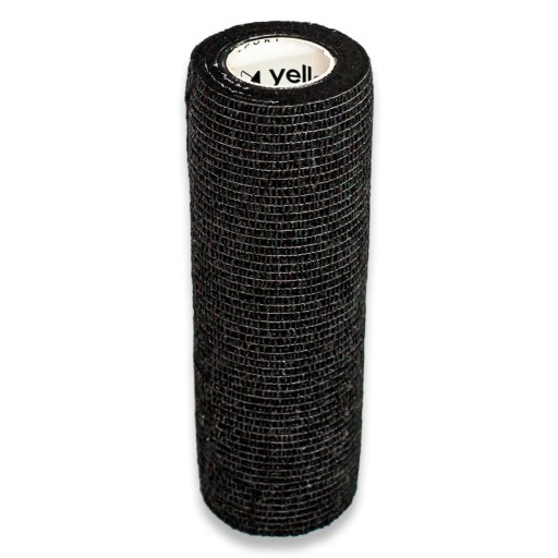YellowBAND obväz súdržný 15cm x 4,5m; čierna