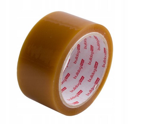 BULLDOG LEPIACE PÁSKA ŠÍRKA 48MM SUPER PERMANENTNÉ MEDOVÉ LEPIVO 50 METROV