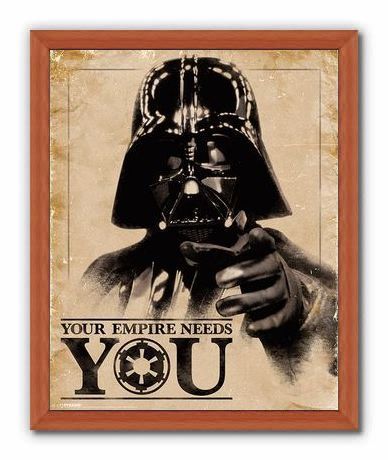 Plagát Star Wars Your Empire Needs You 40x50 cm