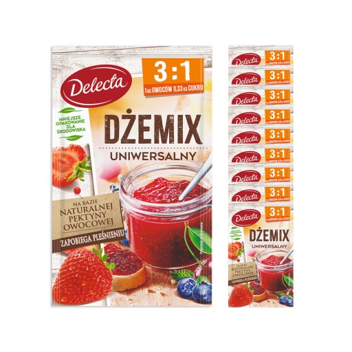 DELECTA JEMIX 3:1 Želírovacia zmes na džem 30g