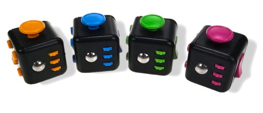 RUČNÁ KOCKA! ANTISTRESOVÉ HRAČKY FIDGET CUBE, gombíkové gombíky v ruke
