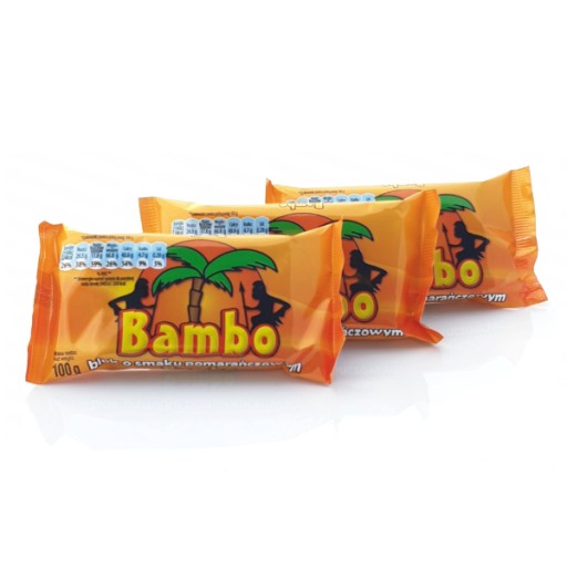 NORD SUŠENÝ BLOK BAMBO POMARANČ 100 g