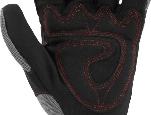 PRACOVNÉ RUKAVICE VEĽKOSŤ 8 OCHRANNÉ VYSTUŽENÉ VELCRO