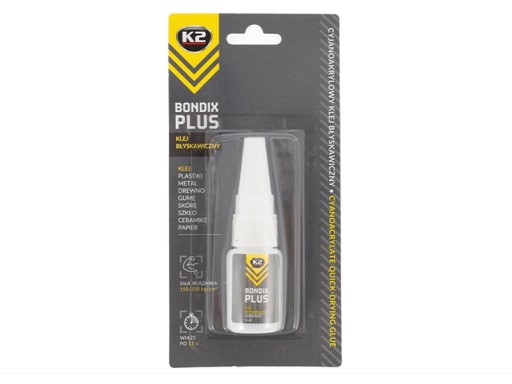 BONDIX PLUS Lepidlo na plast, drevo, gumu, 10 g