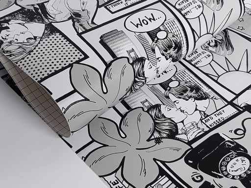 Dekoratívna nábytková dyha Comix 45 cm