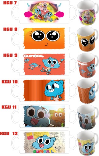 hrnček NEUVERITEĽNÝ SVET GUMBALL GUMBALL + MENO