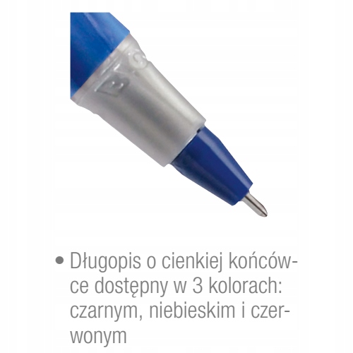 Bic Round Stic Exact Office Pen Blue x2