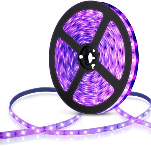LED pásik IP20 12V 2835 6W UV ultrafialový 1mb