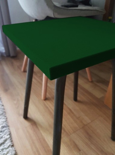 Zelená velúrová samolepiaca dyha na nábytok 45 cm